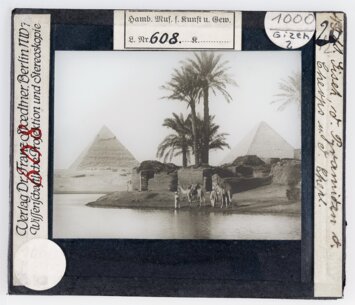 Vorschaubild Gizeh. Pyramiden des Cheops und Chephren (Stoedtner-Nr. 4911) Diasammlung